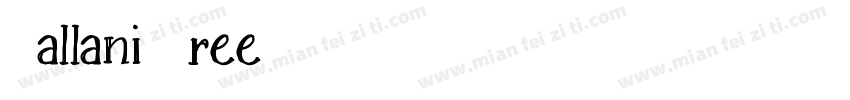 Qallani Free字体转换